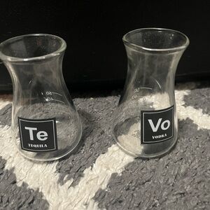 New beaker shot glasses
